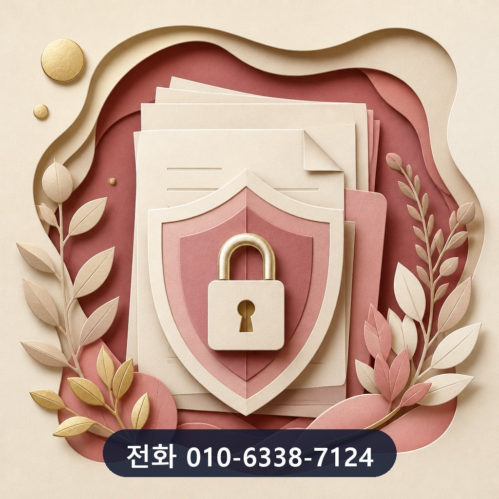 신용카드 한도 현금화 개인정보 보호 이미지